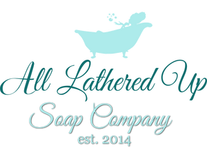 All Lathered Up Soap Company logo