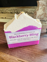 Load image into Gallery viewer, Blackberry Bling - Shea Butter &amp; Coconut Milk Soap