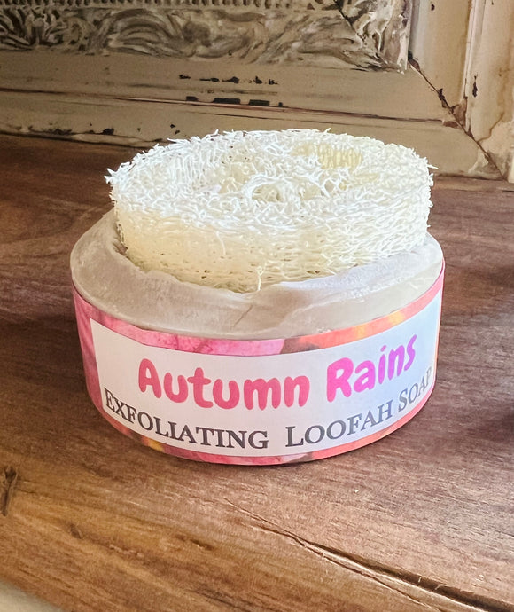 Autumn Rains Loofah Soap