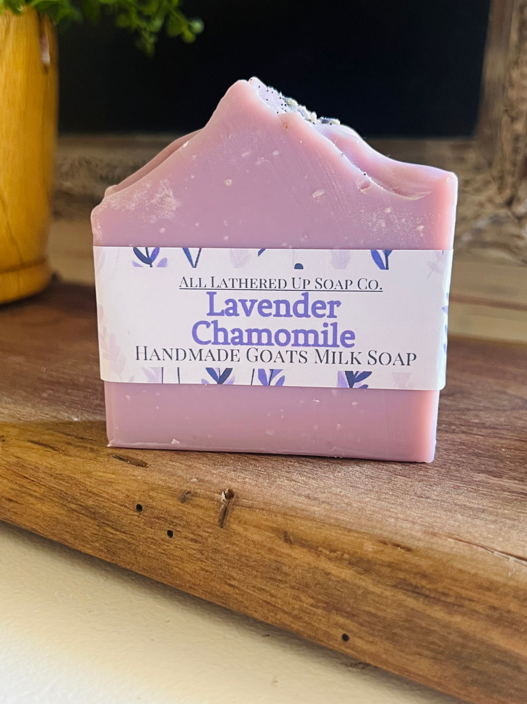 Lavender Chamomile Goats Milk Soap