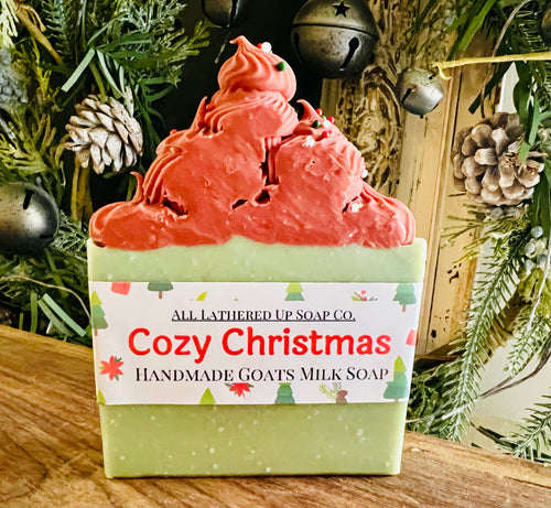 Cozy Christmas Goats Milk Soap