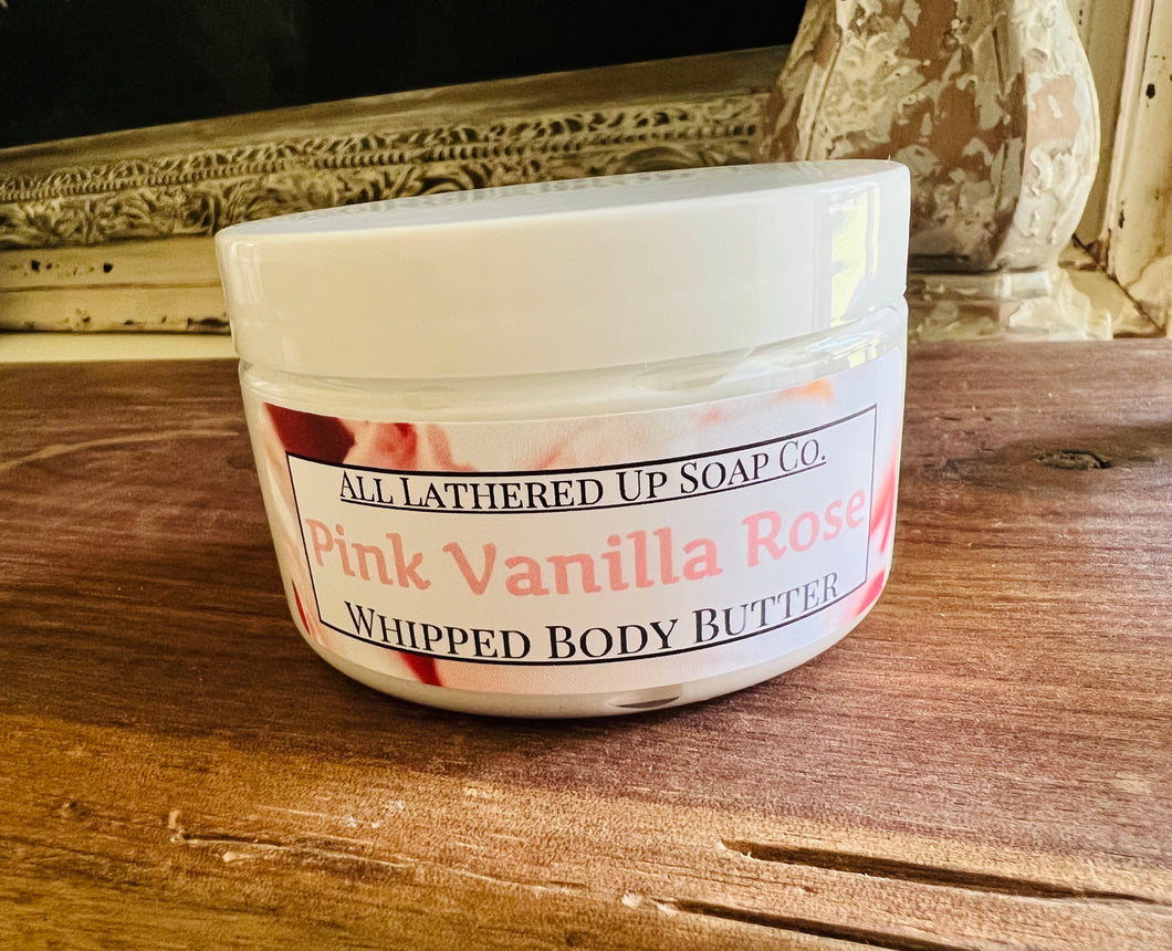 Pink Vanilla Rose - Whipped Body Butter