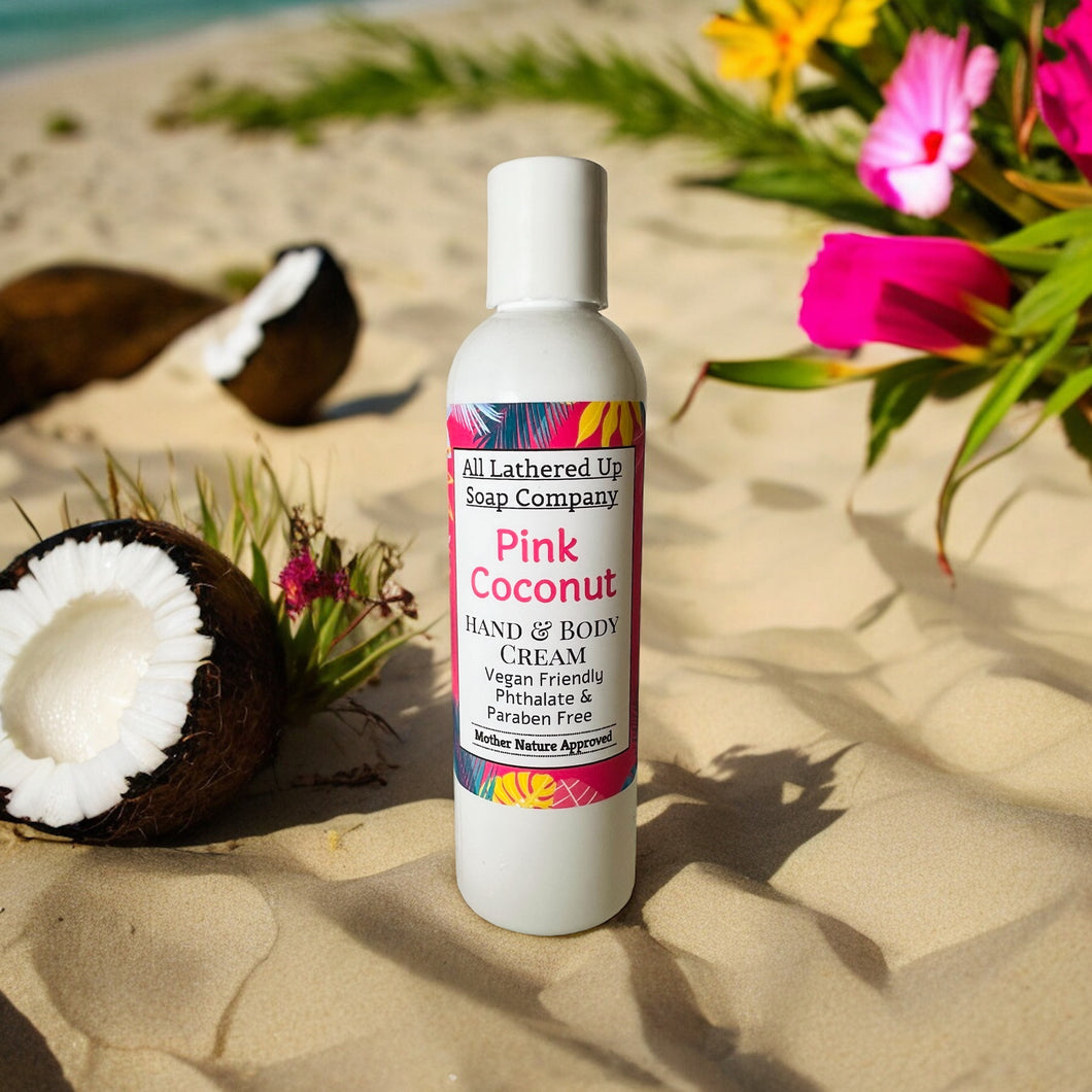 Pink Coconut Hand & Body Cream