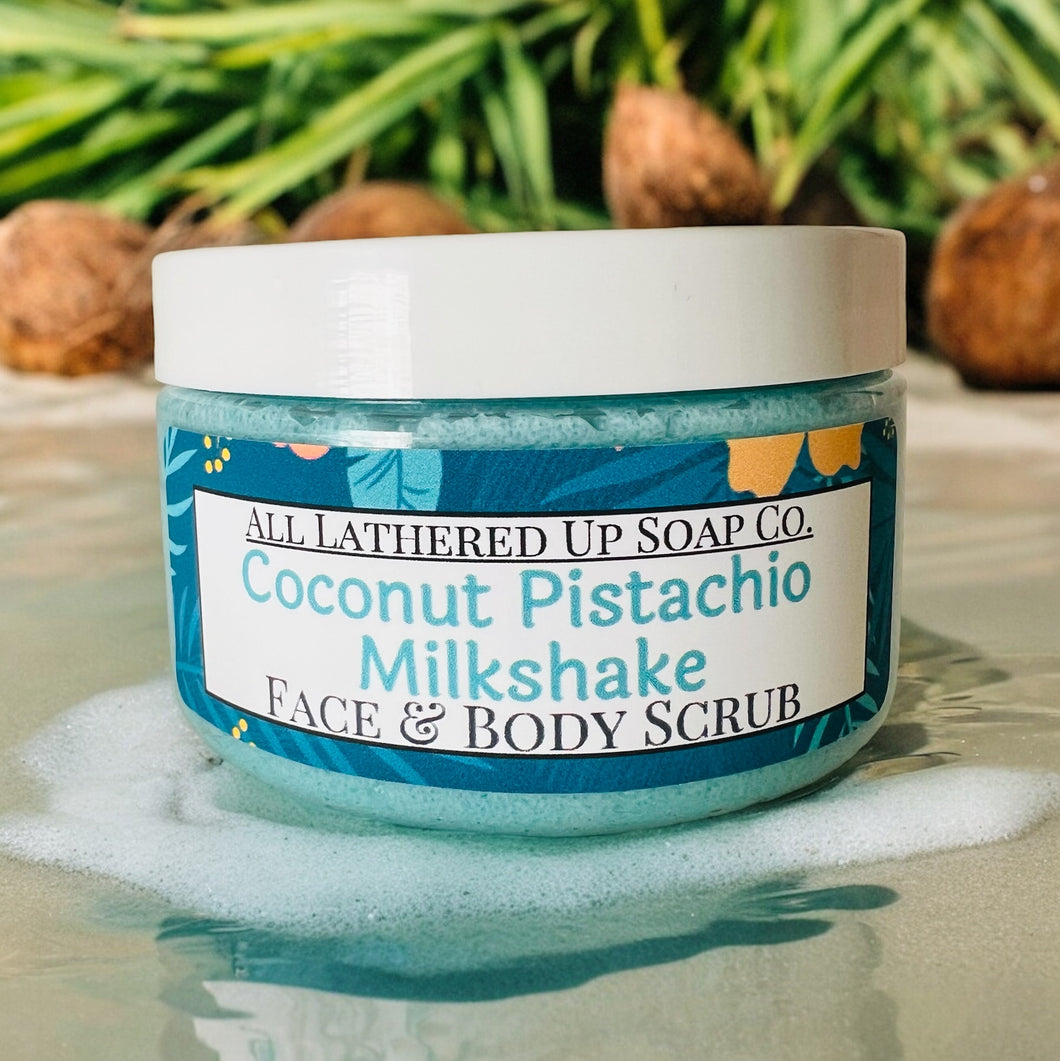 Coconut Pistachio Milkshake Body Scrub