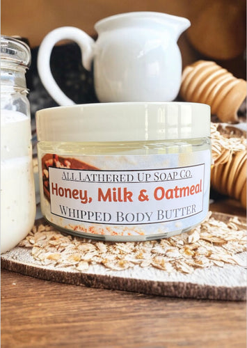 Honey, Milk & Oatmeal Whipped Body Butter