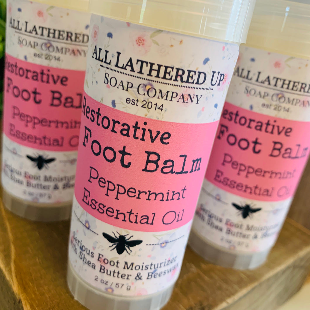 Peppermint EO Foot Balm