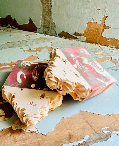 Strawberry Rhubarb Pie - Goats Milk Soap