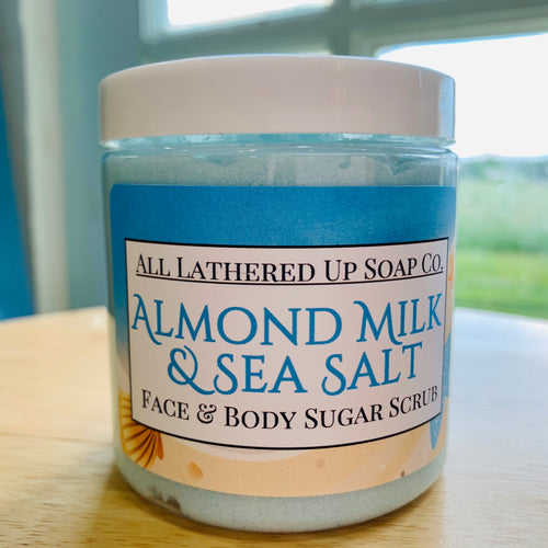 Almond Milk & Sea Salt Face & Body Scrub